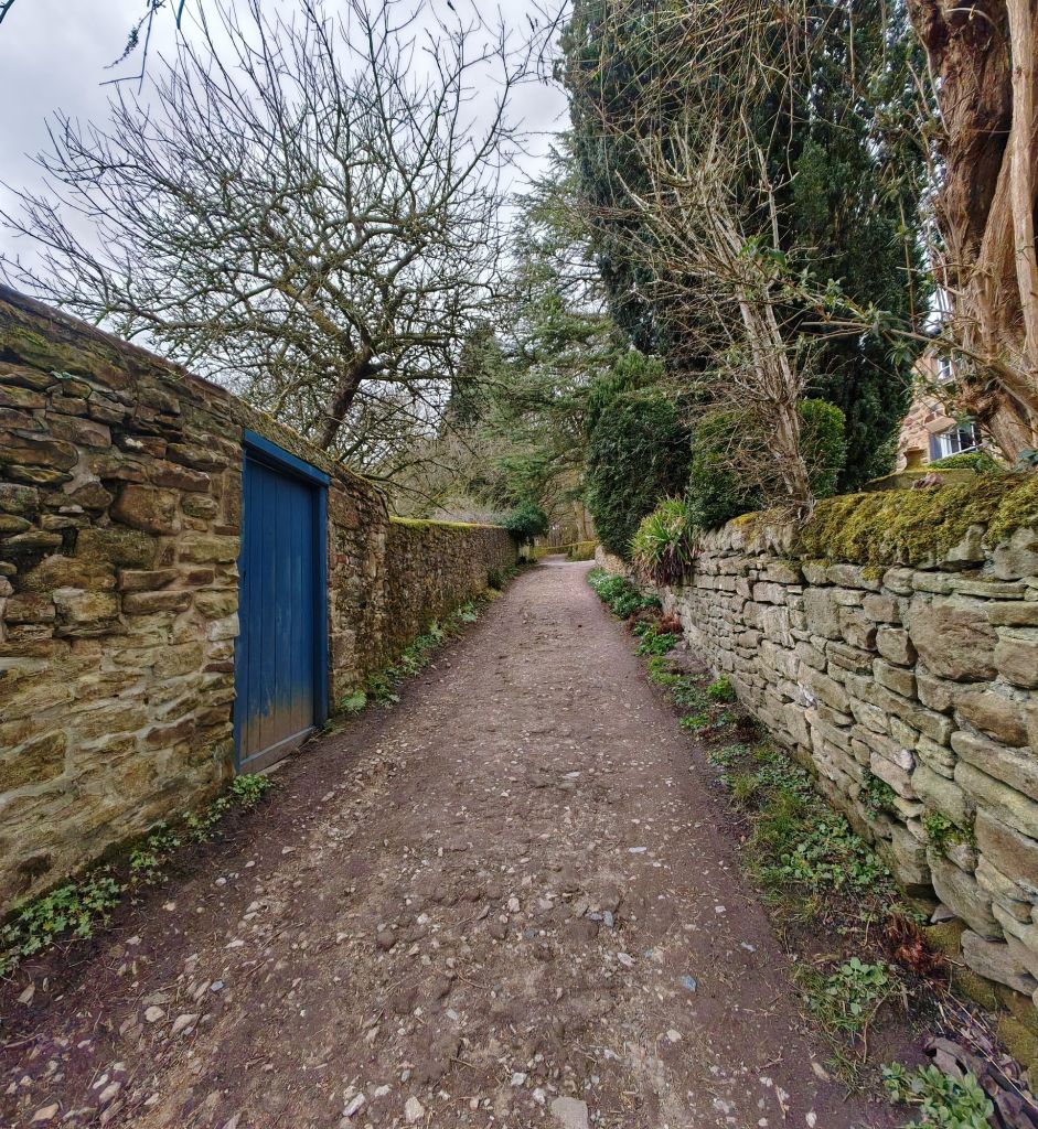 Wiejska droga w Peak District