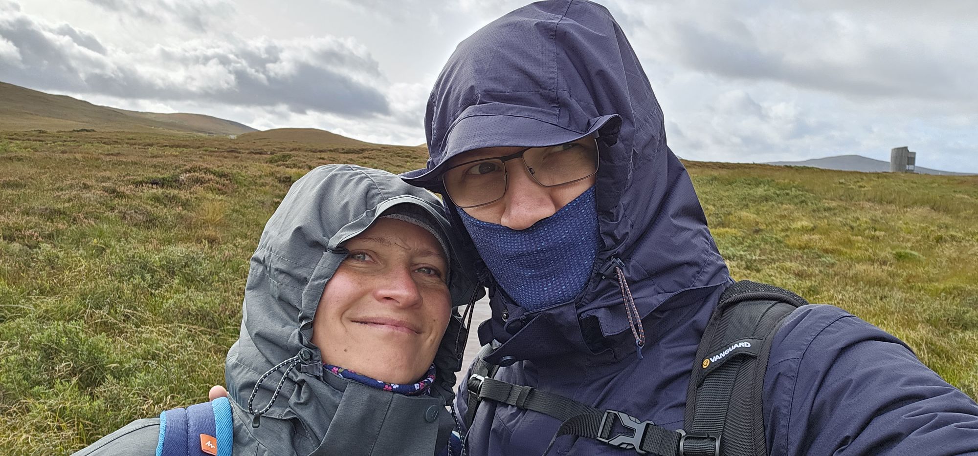 Nasza dwójka w Forsinard Flows 